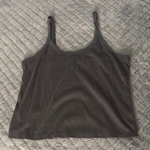 Wild Fable Black Ribbed Top